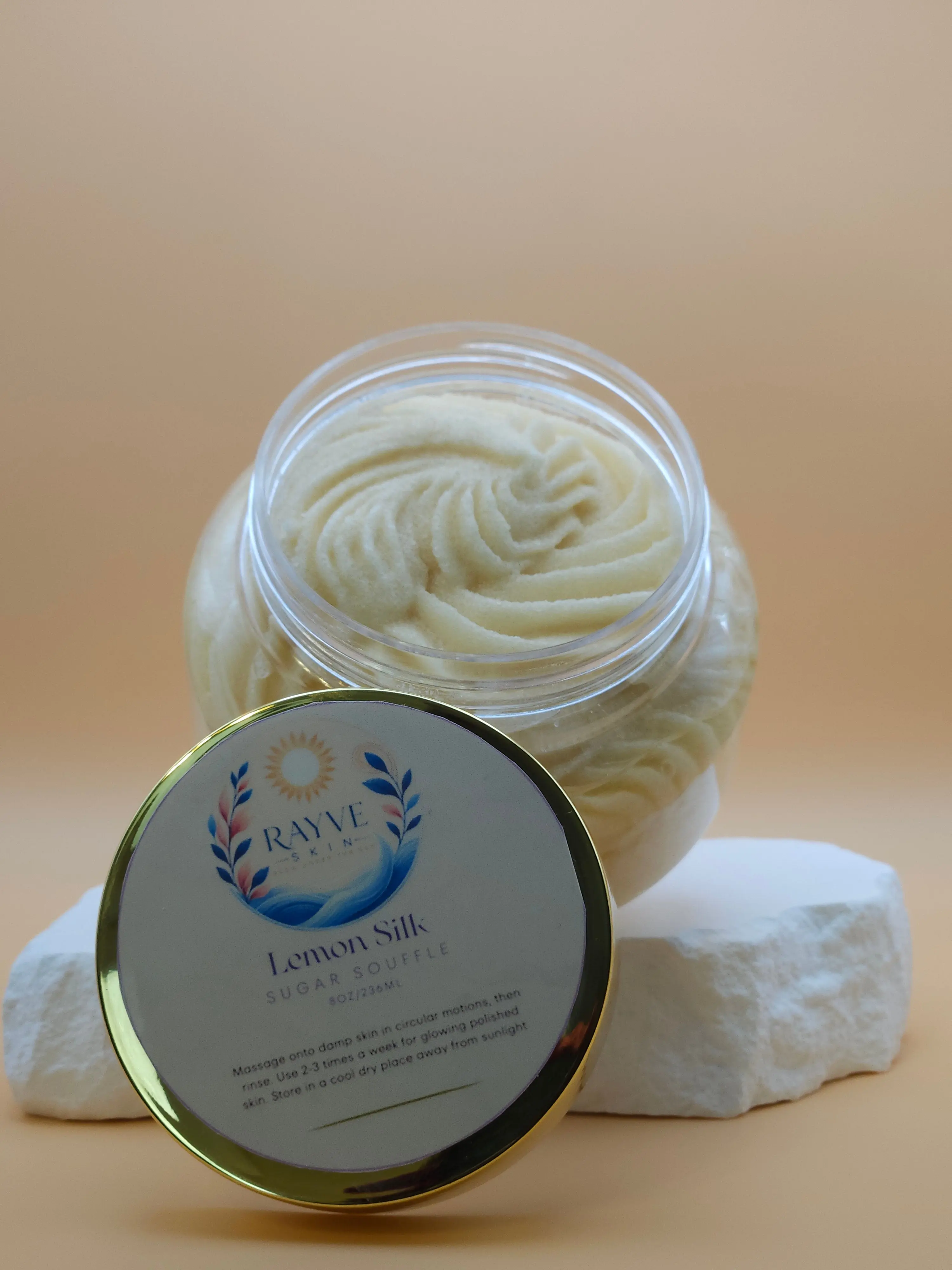 Lemon Silk Sugar Souffle Body Scrub, Beauty & Personal Care Bath & Body Exfoliating Treatment