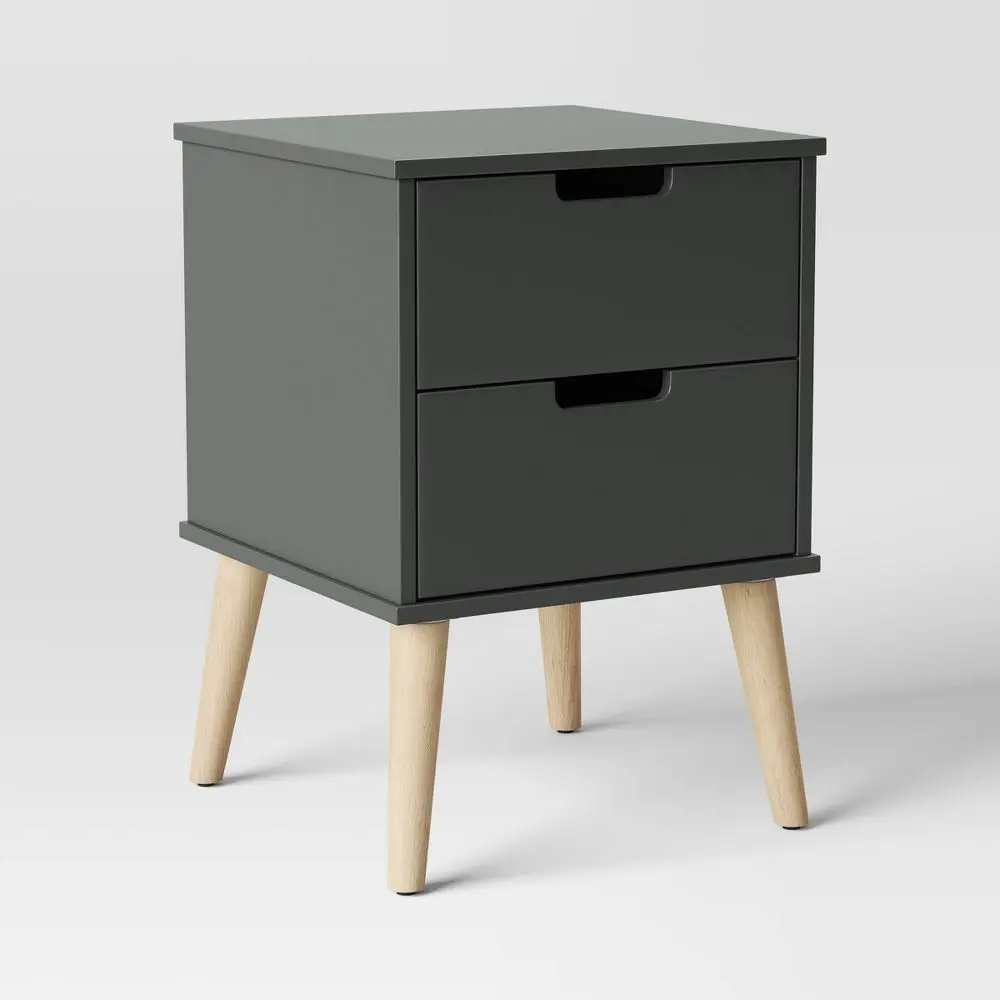 Modern Kids' Nightstand Dark Gray - Pillowfort