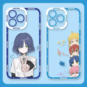 Anime Bocchi The Rock Clear Phone Case Stylish & Durable New Year Gift: Fashionable Phone Case for iPhone 17 16 15 14 13 12 11– Perfect Blend of Protection and Trend