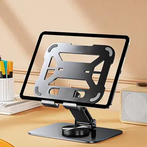 Adjustable Tablet Stand, Foldable Desktop Tablet Holder, Portable Desktop for Home Office, Tablet Accessories for iPad Pro 11 9.7 10.5