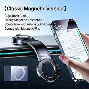 2026 New Magnetic Car Phone Holder, Air Vent Mount 360° Rotation GPS Navigation Stand