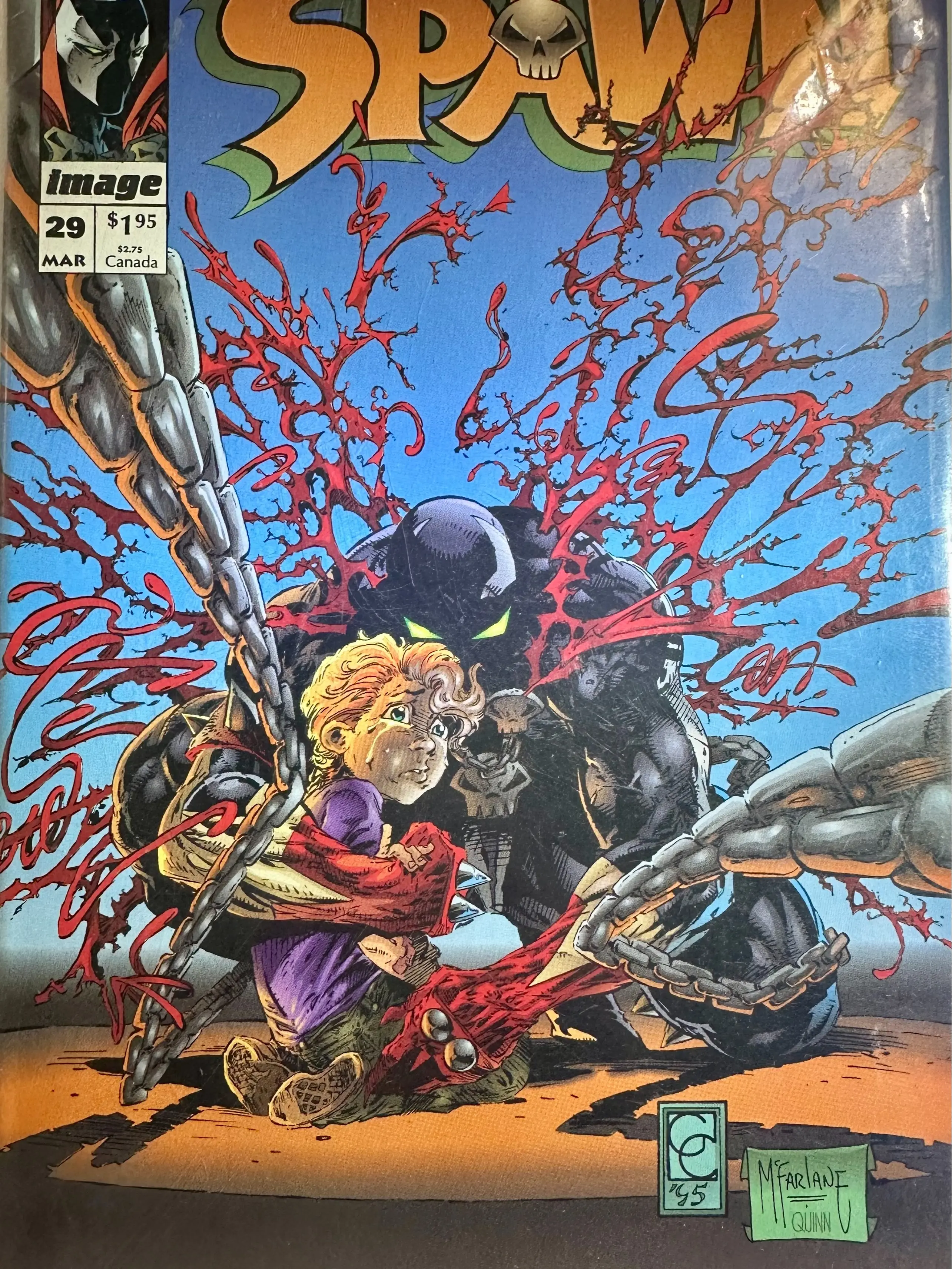 Spawn #29 Comic Book (Mar 1995, Image Comics)