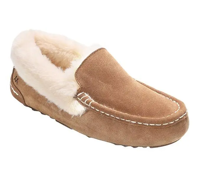Mykos Suede Slip-On Moccasins - Aussie Mykos Suede Slip-On Moccasins - Aussie