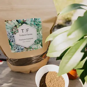 Trident Farms Premium Compost for Healthy Gardens