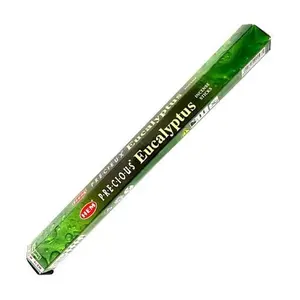 HEM Eucalyptus Incense 20 Sticks (Incienso Eucalipto) brings cleansing and relaxation to any environment