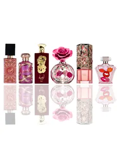 Ajwad pink + habik women + ansaam gold + layaan + raneen + zakaat z19 -- 6 piece bundle