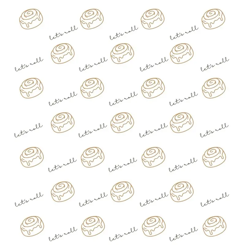 8x8 Coffee Bakery Greaseproof Paper | Food-Safe Deli & Pastry Wrap | 25 or 50 Sheets