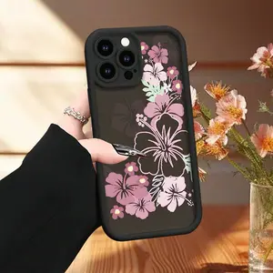 Premium Flower-Print Shockproof Cellphone Case, Protective Phone Accessory for iPhone 17 ProMax/16/15/14/13/12/11 Plus & Compatible Devices, Unisex Ideal Gift, Accessories