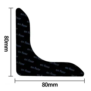 Durable Carpet Stickers, Anti-Slip Wear-Resistant Rug Pads, Washable Carpet Tape, Suitable for Hardwood Floors and Tile Surfaces