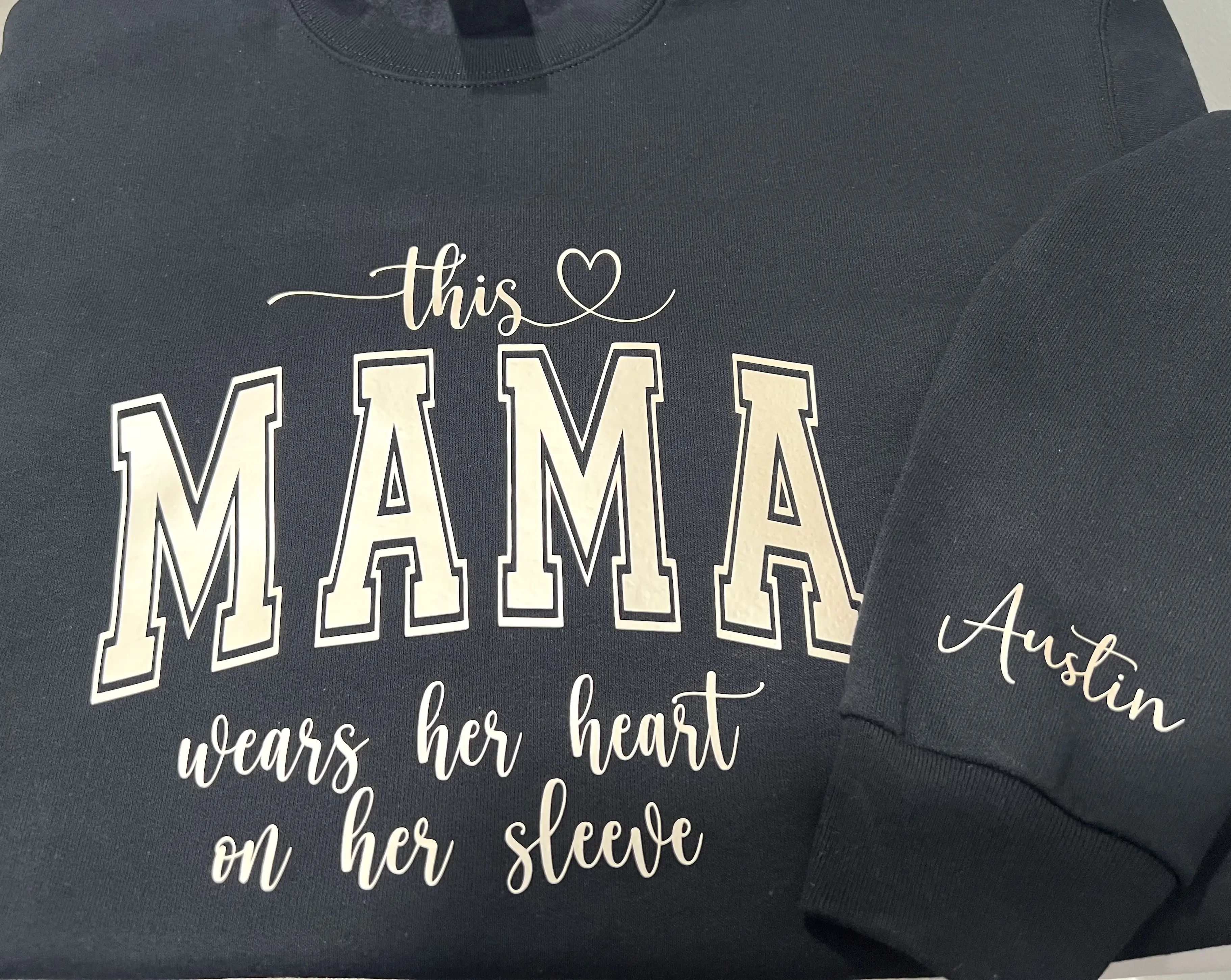 Customized Black Sweater
