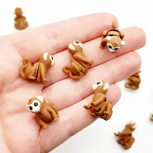 5ct Miniature Moneys - Articulated Animals - 3D Printed - Stress Reliever - Stim Toys - Adult Fidget Toys - Desk Pet