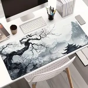 “Viral Ink Wash Landscape Mouse Pad | Chinese Watercolor Desk Mat | Oversized Non-Slip Office/Gaming Pad | Zen Aesthetic Decor | Smooth Surface for Daily Use | Trendy Calm Vibe Desk Setup 2026 #FYP #DeskGoals #InkArtVibes #ZenDesk”