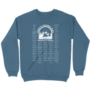 Mark Your 63 Parks Sweatshirt