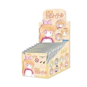 New Genuine Nullset Saint Tail Daily Life Series Badge Mystery Box Draw Haneoka Mei Anime Merchandise Badge  Decoration Gift Toy