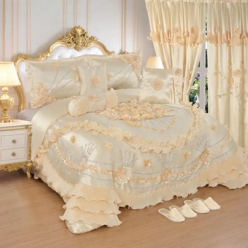 Elegant Comfort 10-Piece King Size Bedding Set - Soft Hypoallergenic Comforters for Cozy All-Season Home Decor