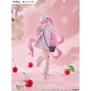 TENITOL petit Sakura Miku Cool style Ver. Non-Scale Figure