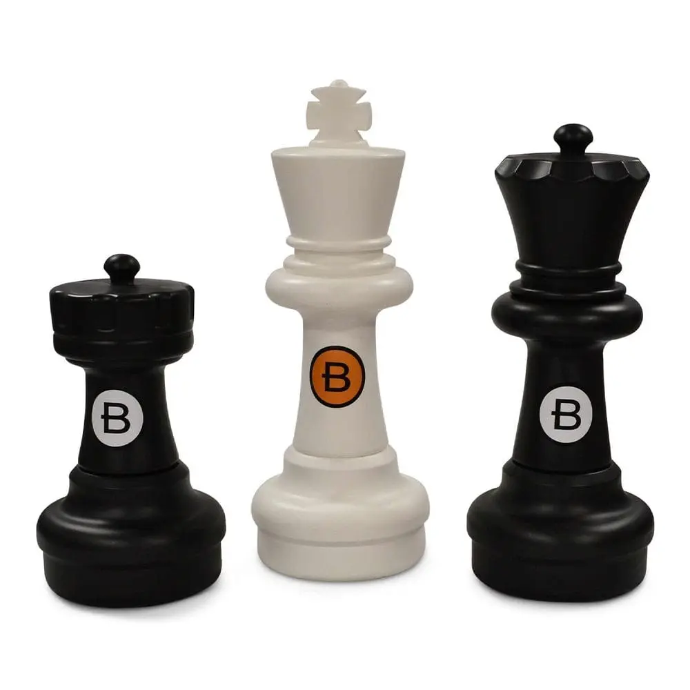 Custom Giant Chess Set 25 Inch Personalized Logo — MegaChess