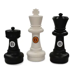 Custom Giant Chess Set 25 Inch Personalized Logo — MegaChess