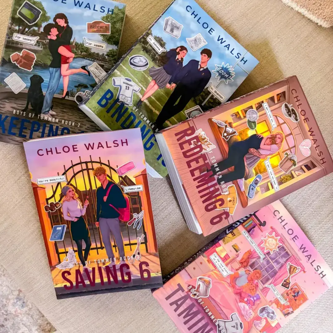 Boys of Tommen Complete Book Bundle, Chloe Walsh Series, Binding 13 Keeping 13 Saving 6 Redeeming 6 Taming 7 Special Edition Series Set for Book Lovers