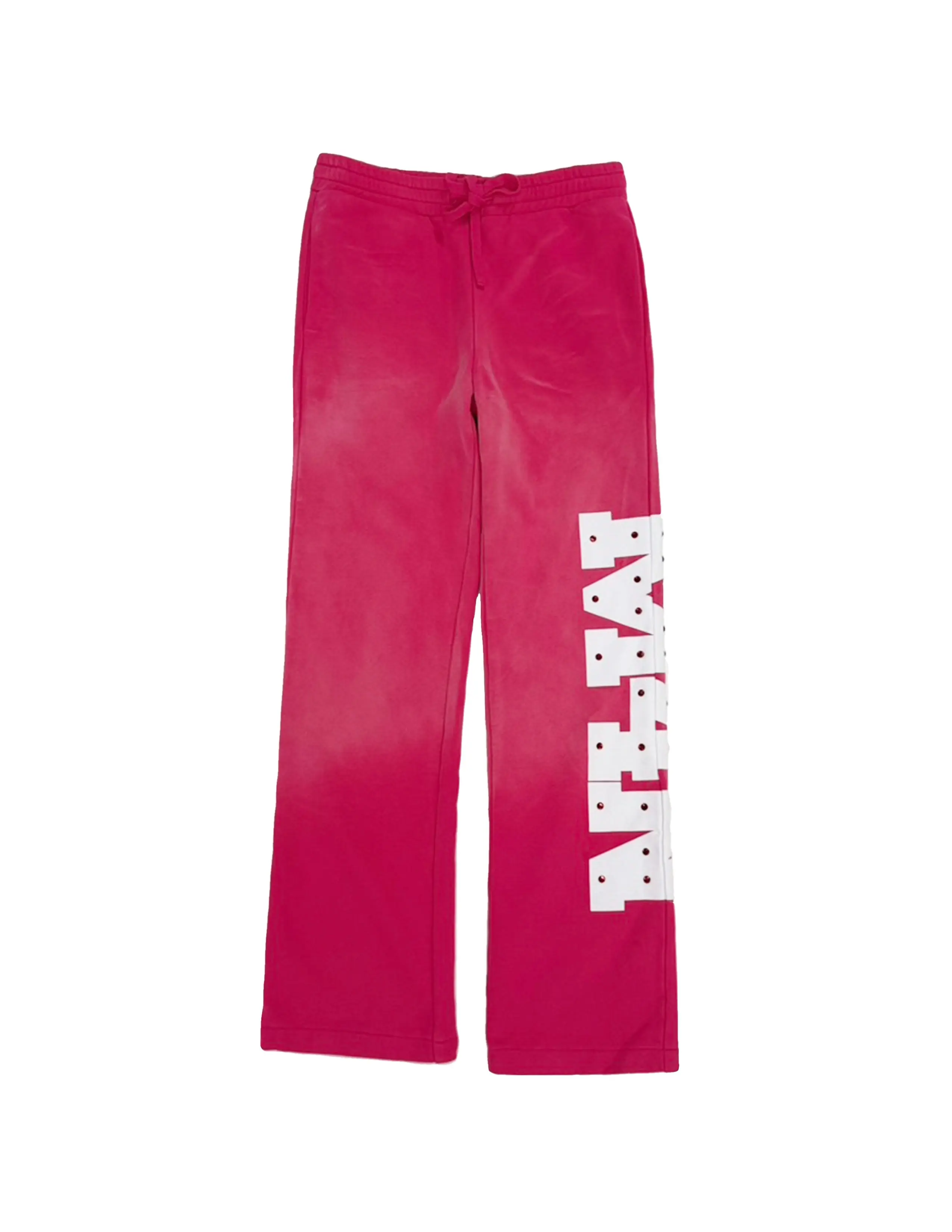 Pink Washed Rhinestone Sweats