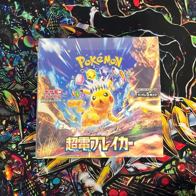Pokmon Super Electric Breaker Booster Box SV8 Super Electric Breaker Collectible Trading Card Game Pack - TikTok Shop Pokmon Super Electric Breaker Booster Box SV8 Super Electric Breaker Collectible Trading Card Game Pack - TikTok Shop