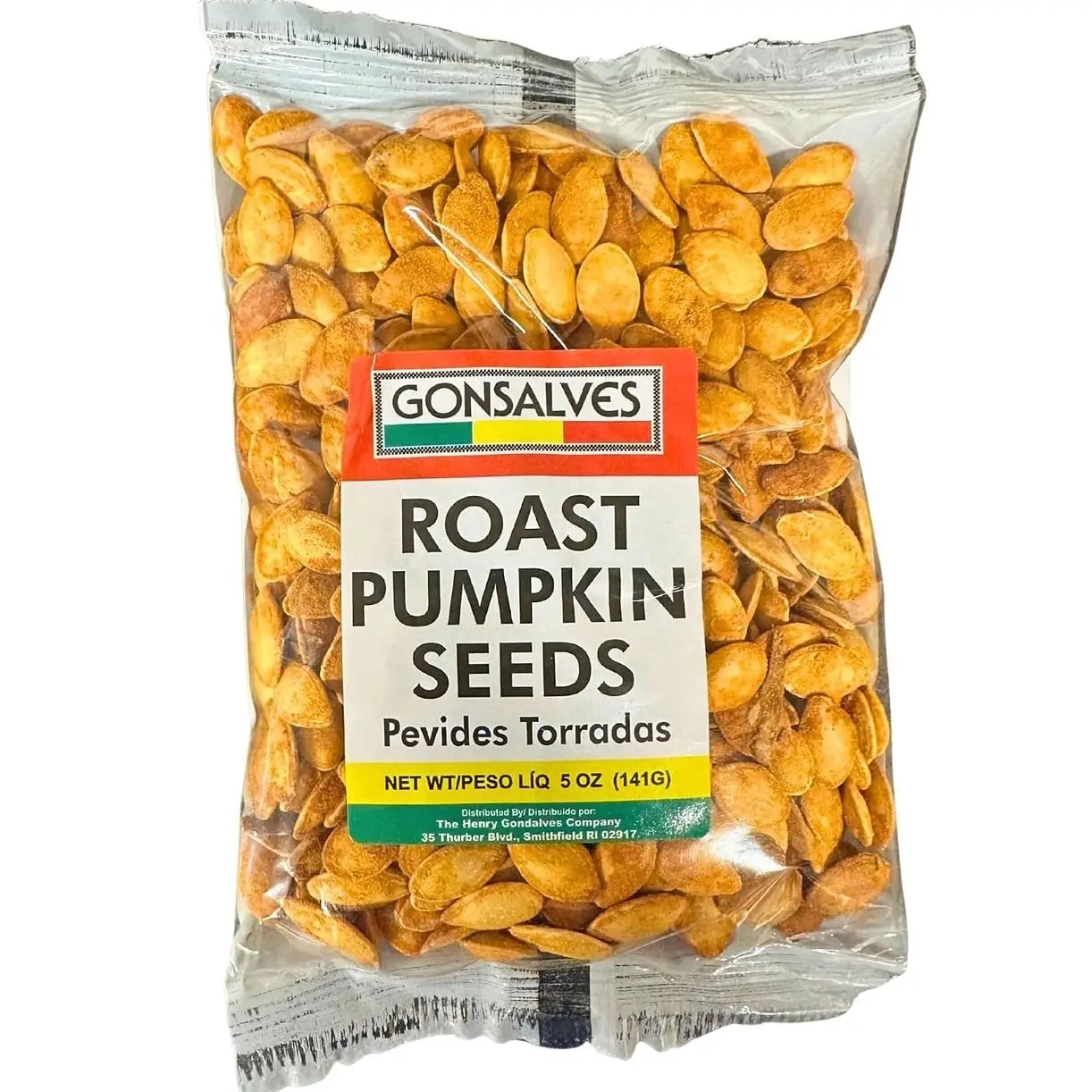 Gonsalves Portuguese Roasted Pumpkin Seeds Pevides Torradas 5 oz