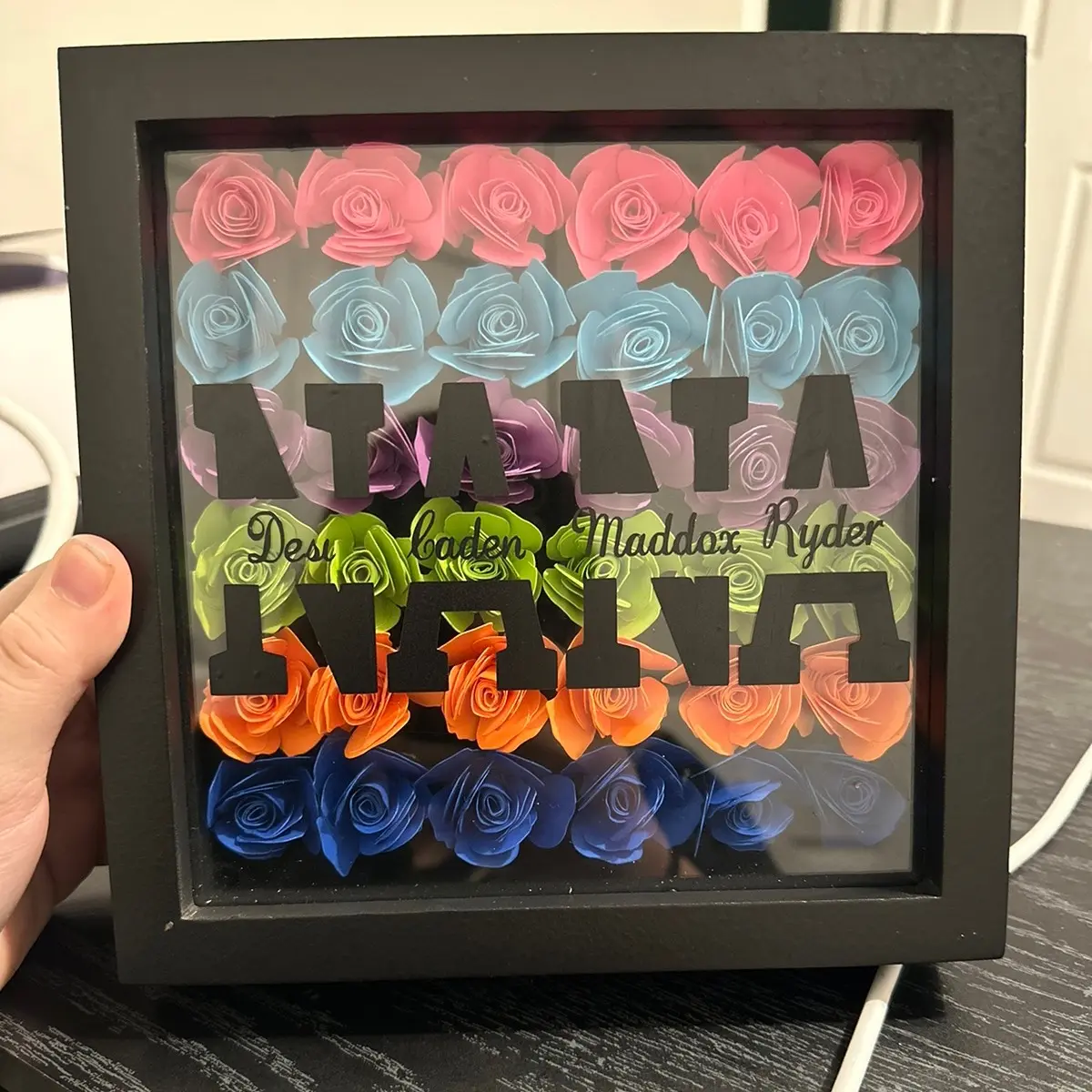 Custom shadow box