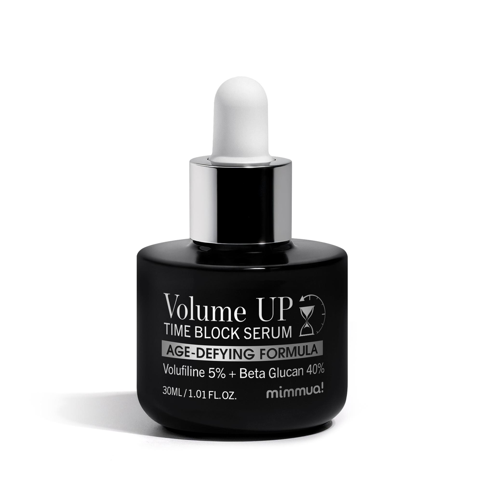 Volufiline Time Block Serum, Volufiline 5%, Beta Glucan 40%, Anti-Aging, Wrinkle Minimizing Serum, Korean Skincare, Volufiline Eye Results