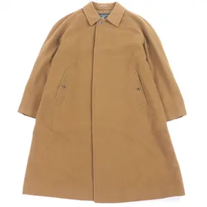 Pre-owned BURBERRY Wool Small Leather Goods Burberrys Cashmere Coat