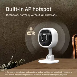 IWFCam APP Camera AP Hotspot Mode Automatic Infrared Night Vision Motion Sound Detection Bidirectional Call Support 32GB