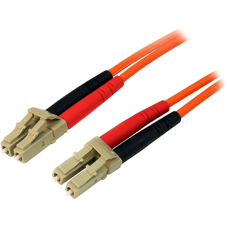 StarTech 50FIBLCLC30 30m Fiber Optic Cable Multimode Duplex 50/125 LSZH LC/LC