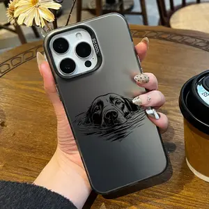 Swimming Labrador Dog Innovative Pattern Phone Case, Anti-Slip Anti-Drop, Compatible with iPhone 17 AIR 17/16/15/14/13/12/11/8/7 PRO PRO MAX X XS XR PLUS, Ideal Gift for Friends and Family, CYK286