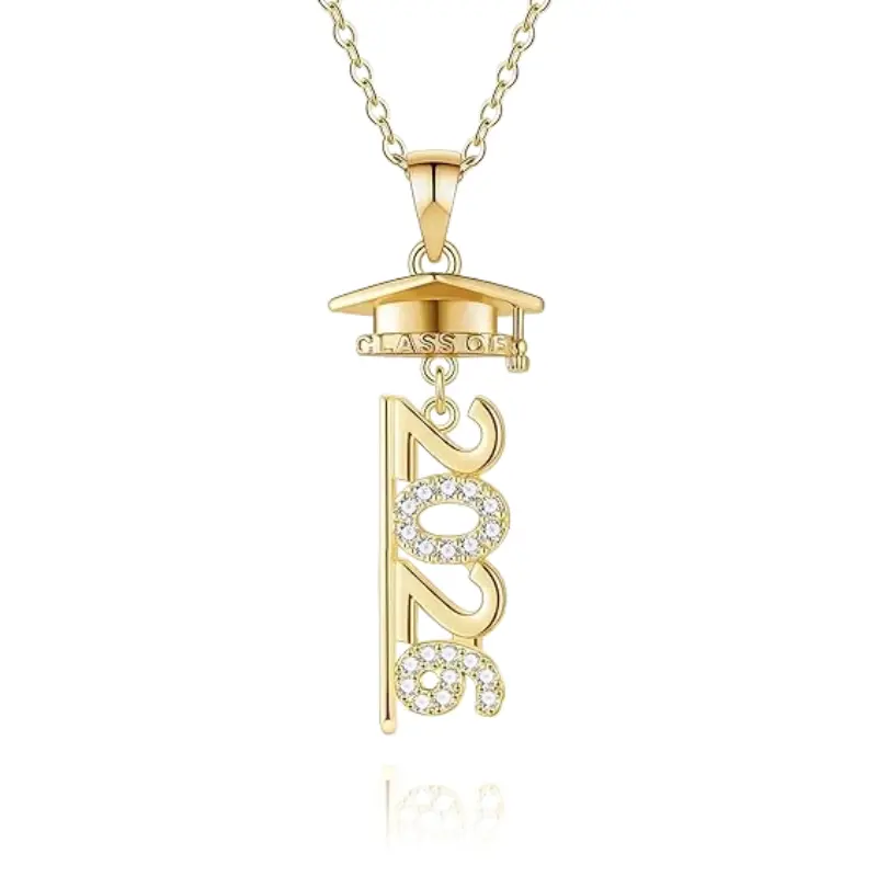 Orphic Class of 2026 duation Cap Zircon Necklace  Jewelry for 5th to 8th de duation Gifts for Her Daughter nddaughter Best s Women
