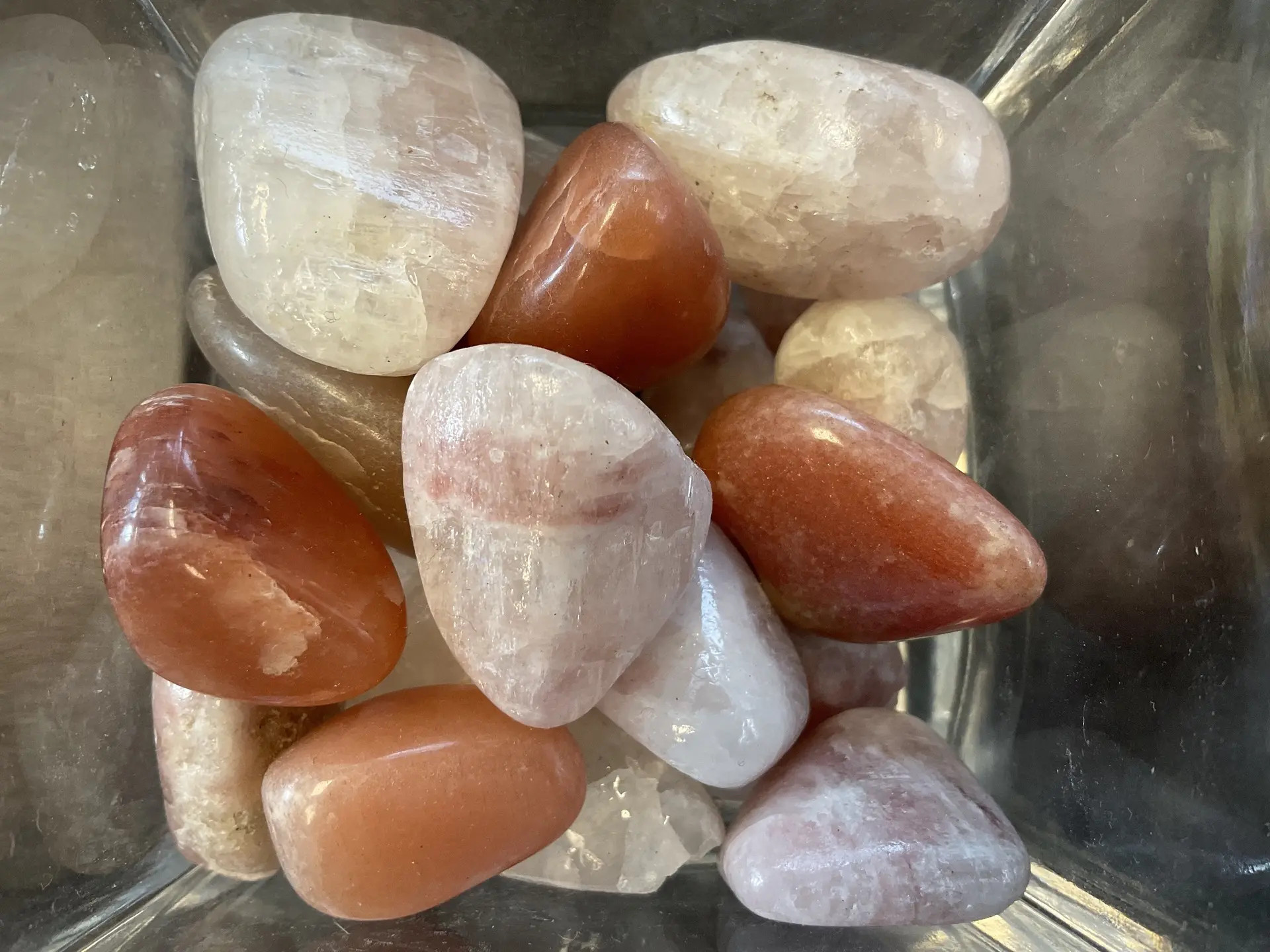 Red Calcite Tumbled