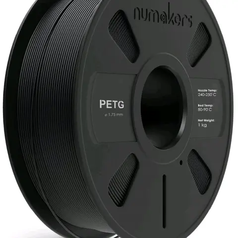 Numakers High-Speed PETG 3D Printing Filament, 1kg Spool, 1.75mm Diameter, Faster Printing Process, Compatible with 3D Printers, Ideal for Artists and Hobbyists