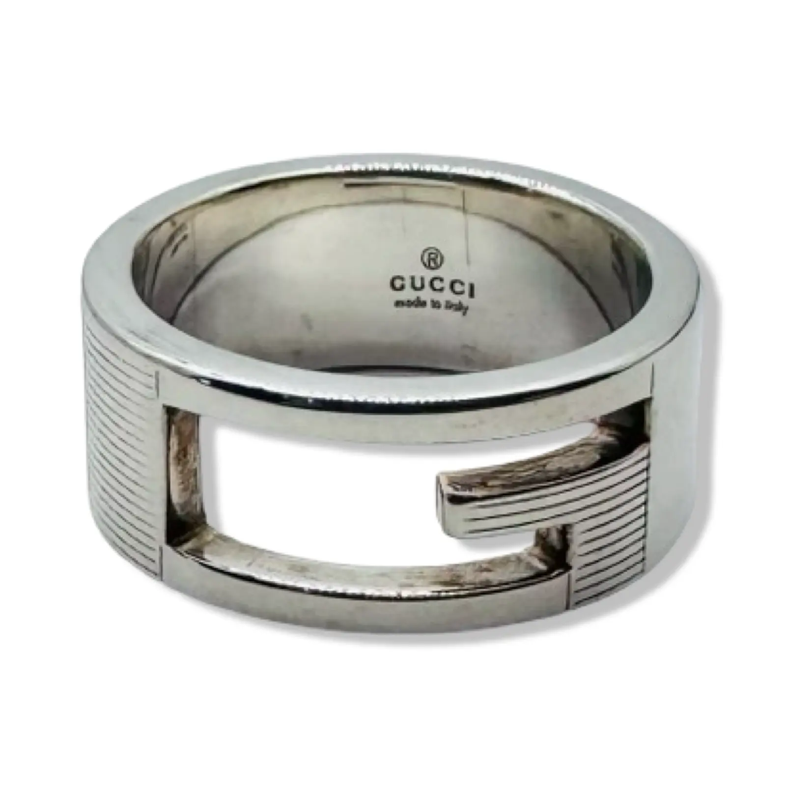 Pre-owned Gucci Ring Size 5 G1176