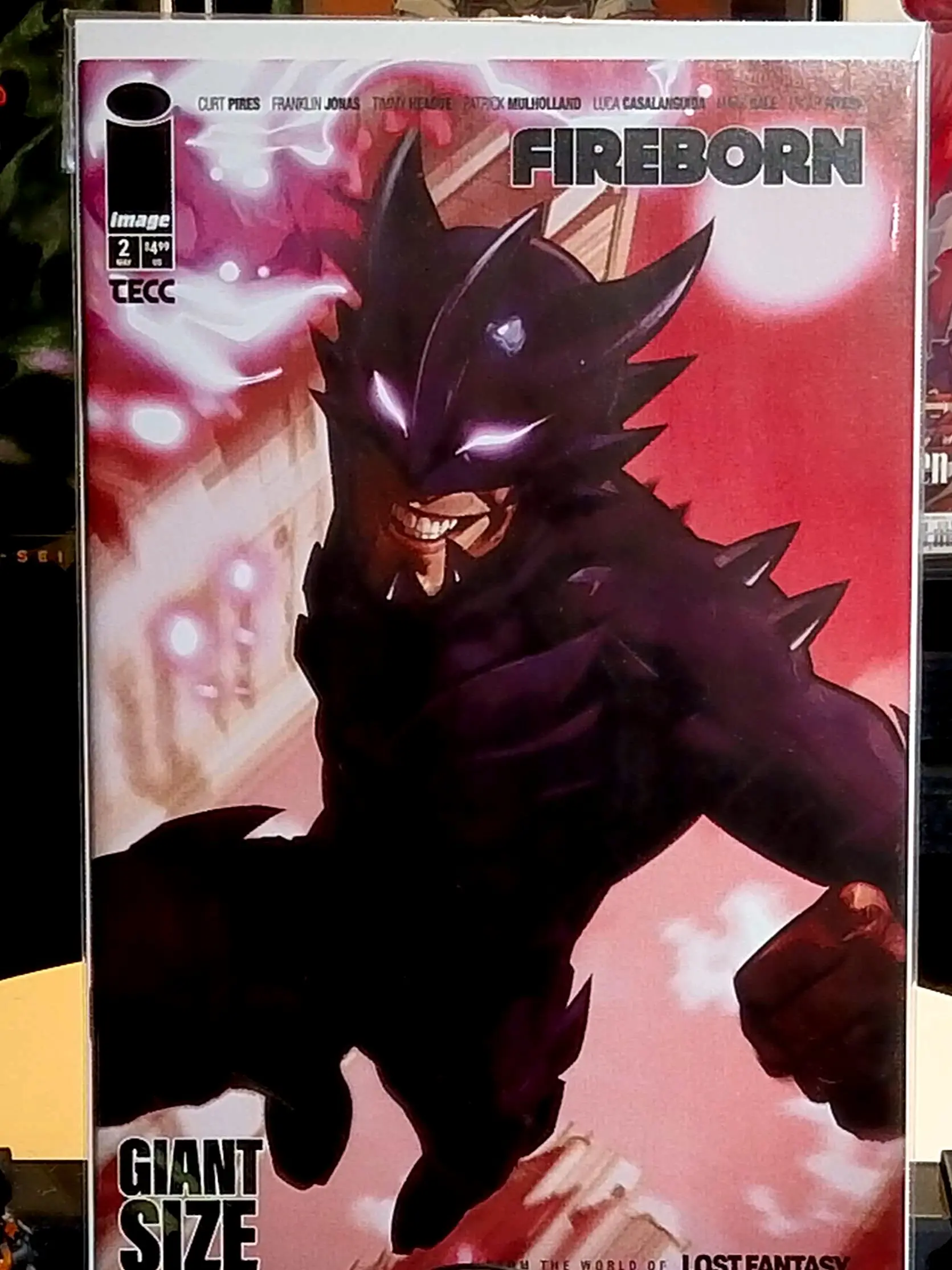 Fireborn #2 Cover F Francesco Tomaselli Variant Comic Book