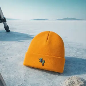 Color Birds Beanie - Embroidered One Size Fits All Hand Washable Versatile Accessory for Any Outfit Worldwide Shipping
