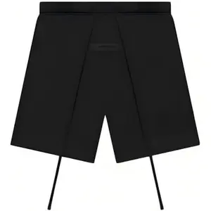 Sweatshort SS22 Stretch Limo - Black Shorts with Drawstring Waist and Pockets