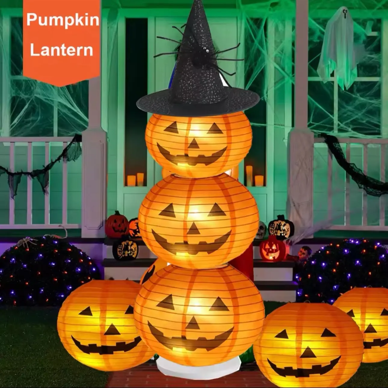 Pumpkin Lanterns with lights Halloween Decor Decoration