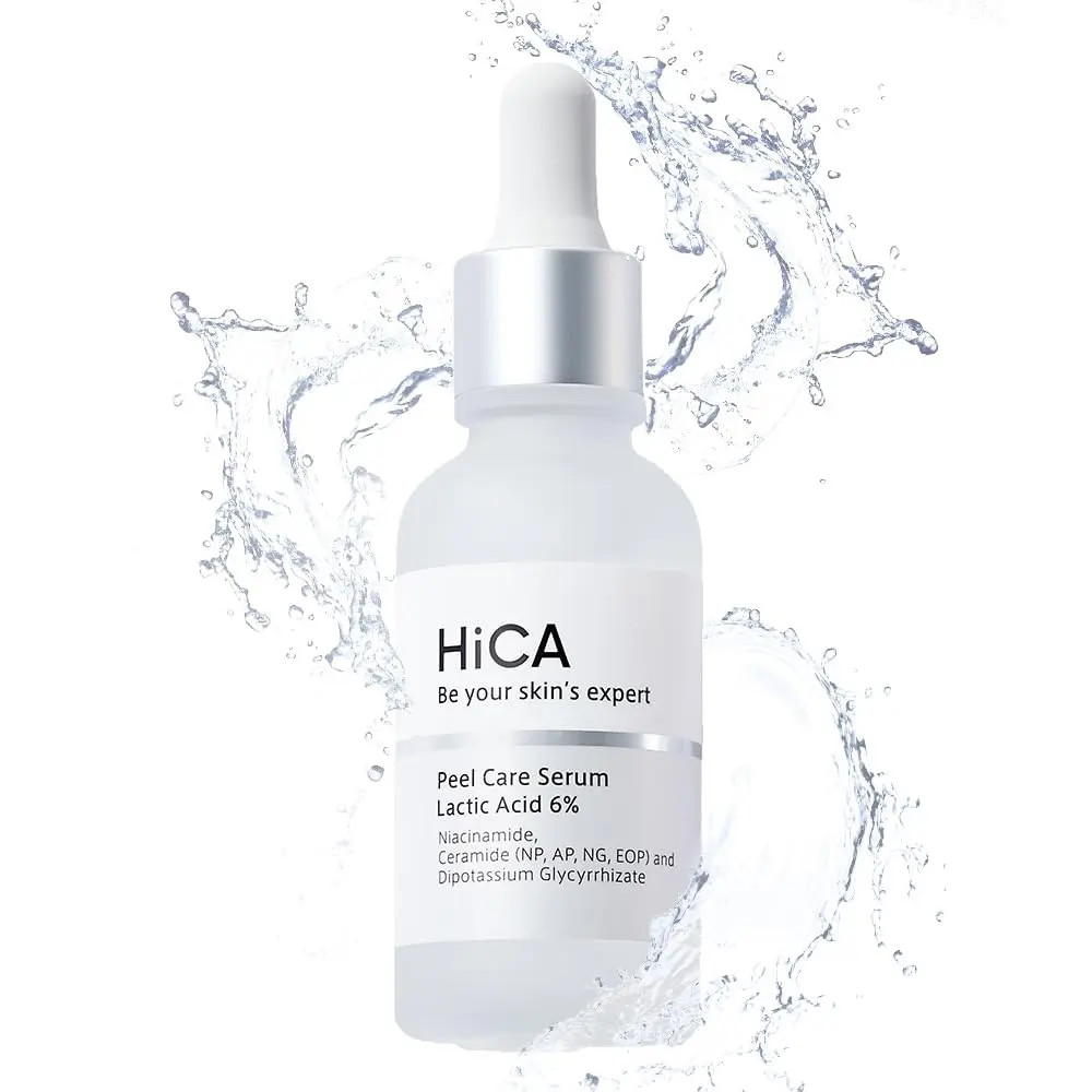 Peel Care Serum 6% Lactic Acid 28ml Keratin Care No Additives Moisturizing AHA Sensitive Skin Facial Peeling Solution