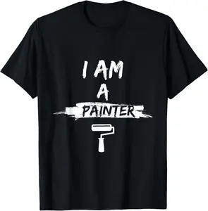 100%cotton I'm A Painter Job Wall Birthday Gift For Painters T-Shirt Menswear Top