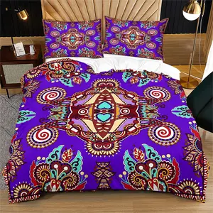 2/3 Pcs Abstract Art Print Duvet Cover Set, Modern Minimalist Bedding Set, Ultra Soft Microfiber with HD Digital Printing, Zipper Closure, Wrinkle-Resistant, Perfect for Bedroom, Dorm & Guest Room, All Season Use - No Filling