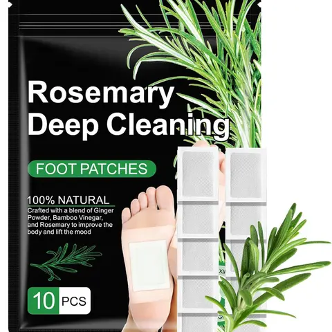 Deep Cleansing Foot Pads - Foot Patches for Women Man，Natural Ingredients to Improve Your Sleep-Charcoal,Ginger Powder, Bamboo Vinegar