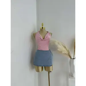 Astrid Open Back Halter Top