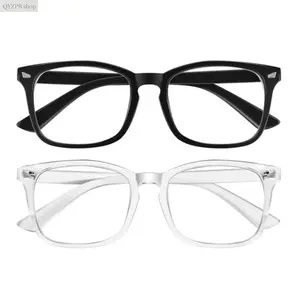 2026 Classic Flat Lens Blue Light Glasses - Unisex High-Quality Fashion Eyewear, Ultra-Lightweight Durable Frame, UV400 Protection, Anti-Fog, Vision Correction for Daily Use, Gaming, Outdoor Activities