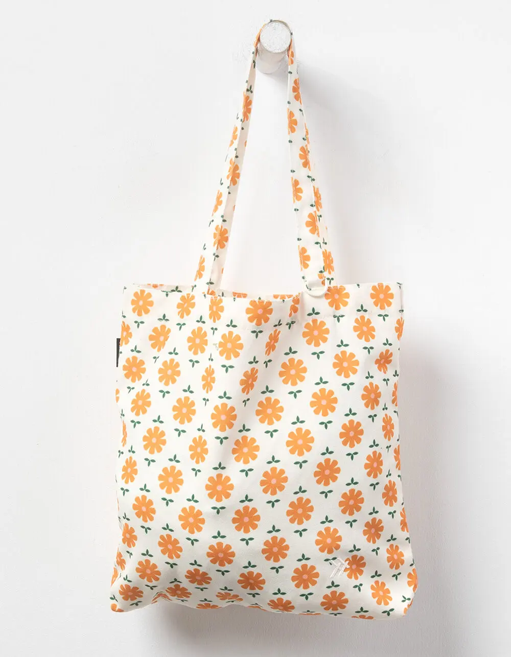 THREAD  Womens Daisy Daily Tote Bag, Cream Combo