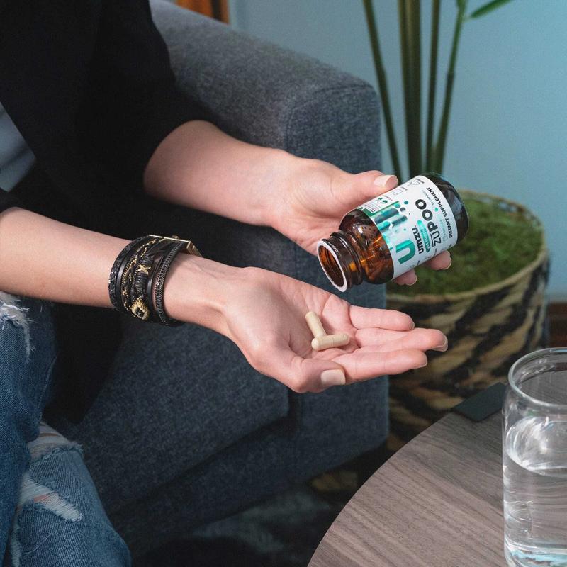 UMZU zuPOO – Gut Cleanse & Digestive Support with Magnesium & Cascara Sagrada Herbal Supplement Cleansing Dietary Supplement（1 Bottle & 2 Bottles)