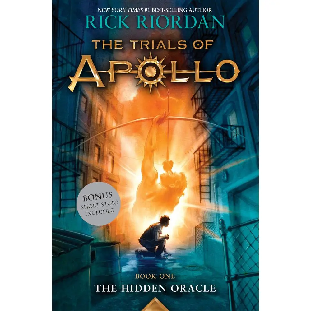 USED Book - Hidden Oracle by Riordan, Rick (Paperback) - english
