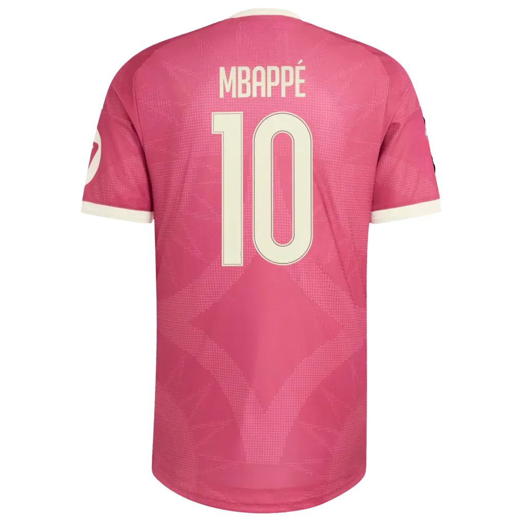 Unisex Collectible Sports Apparel Mbappé 2026/27 Third Player Jersey pink - Spain League